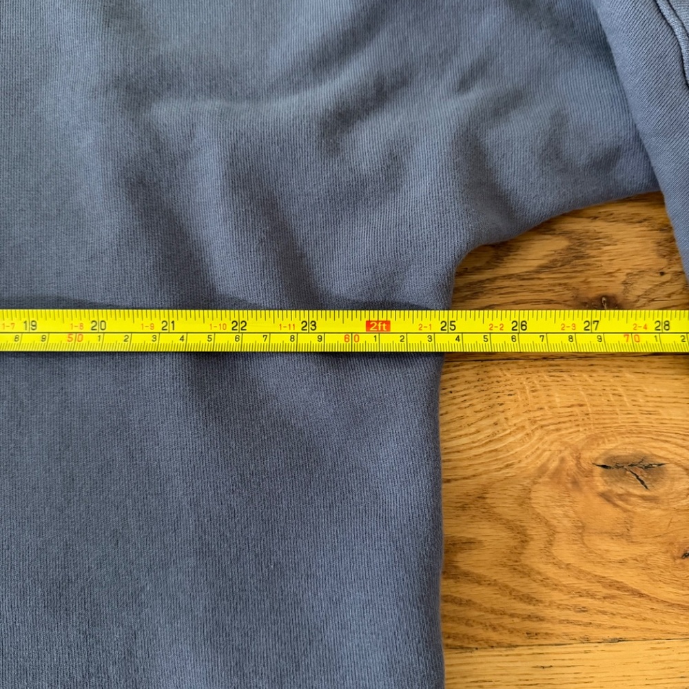 Frank & Eileen Effie Long Sleeve Funnel Neck Capelet in Elephant Grey, Size XS - Picture 9 of 11